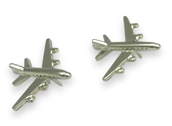 Uçak Yaka Rozeti Krom (30'lu)