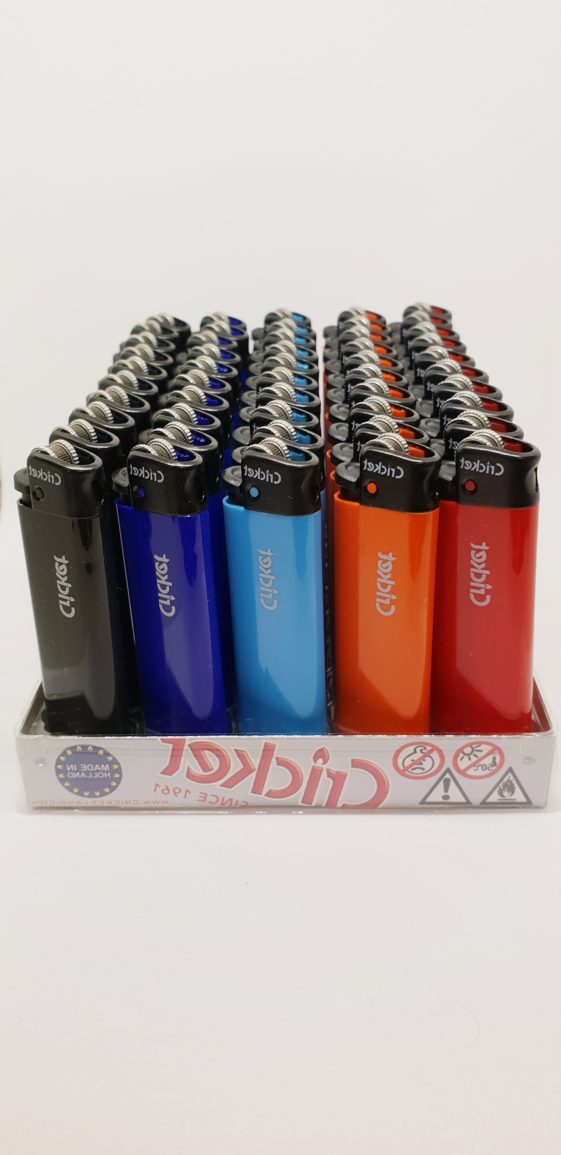 Cricket Çakmak (KDV DAHİL) 50 Adet Klasik Renk