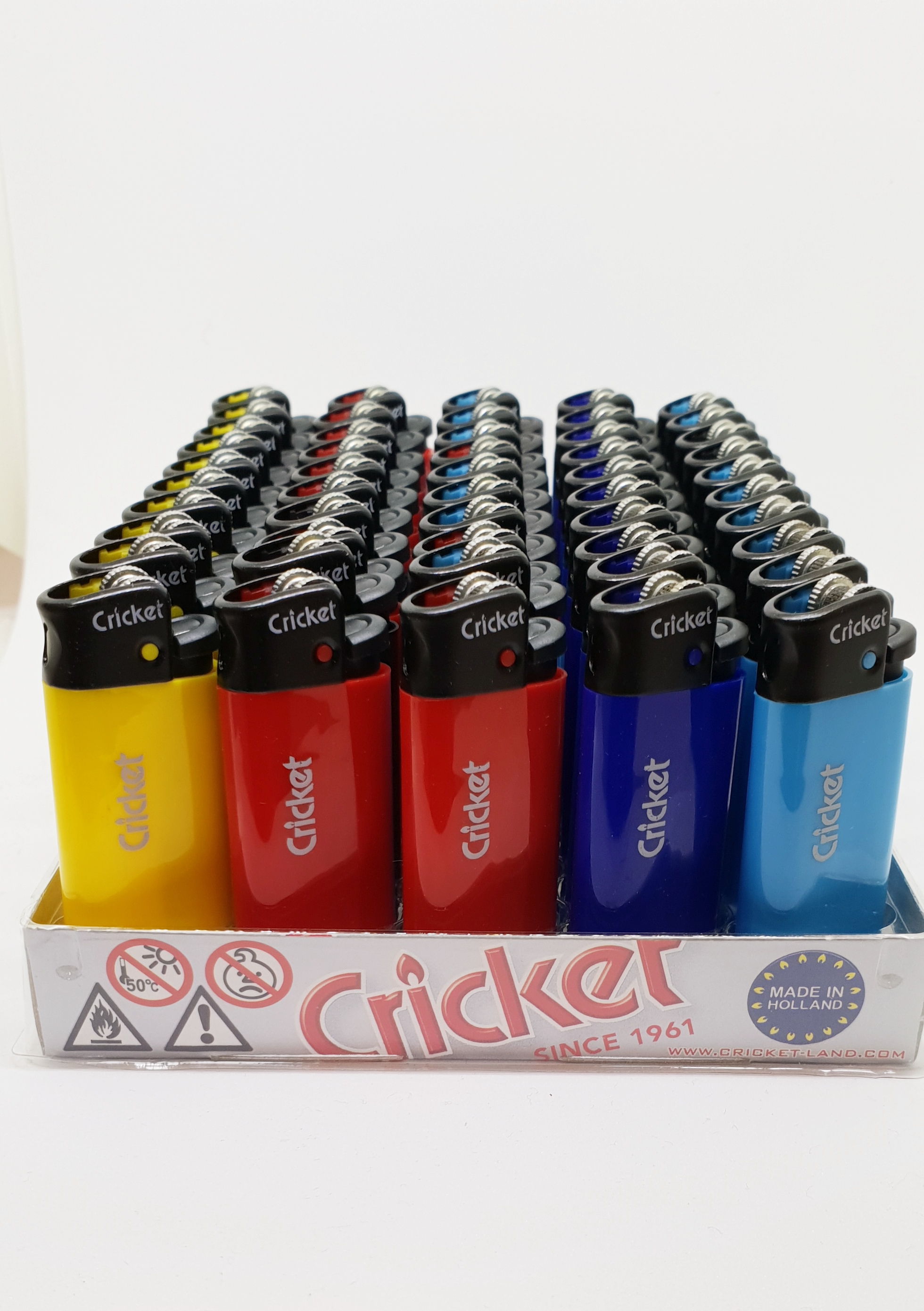 Mini Boy Cricket Çakmak (KDV DAHİL) 50 Adet Klasik Renk