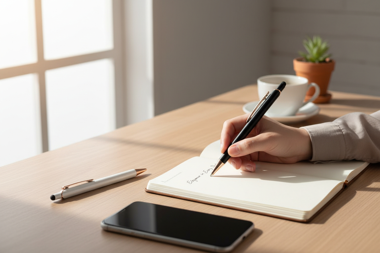 Metal Touch Pen Tükenmez Kalem