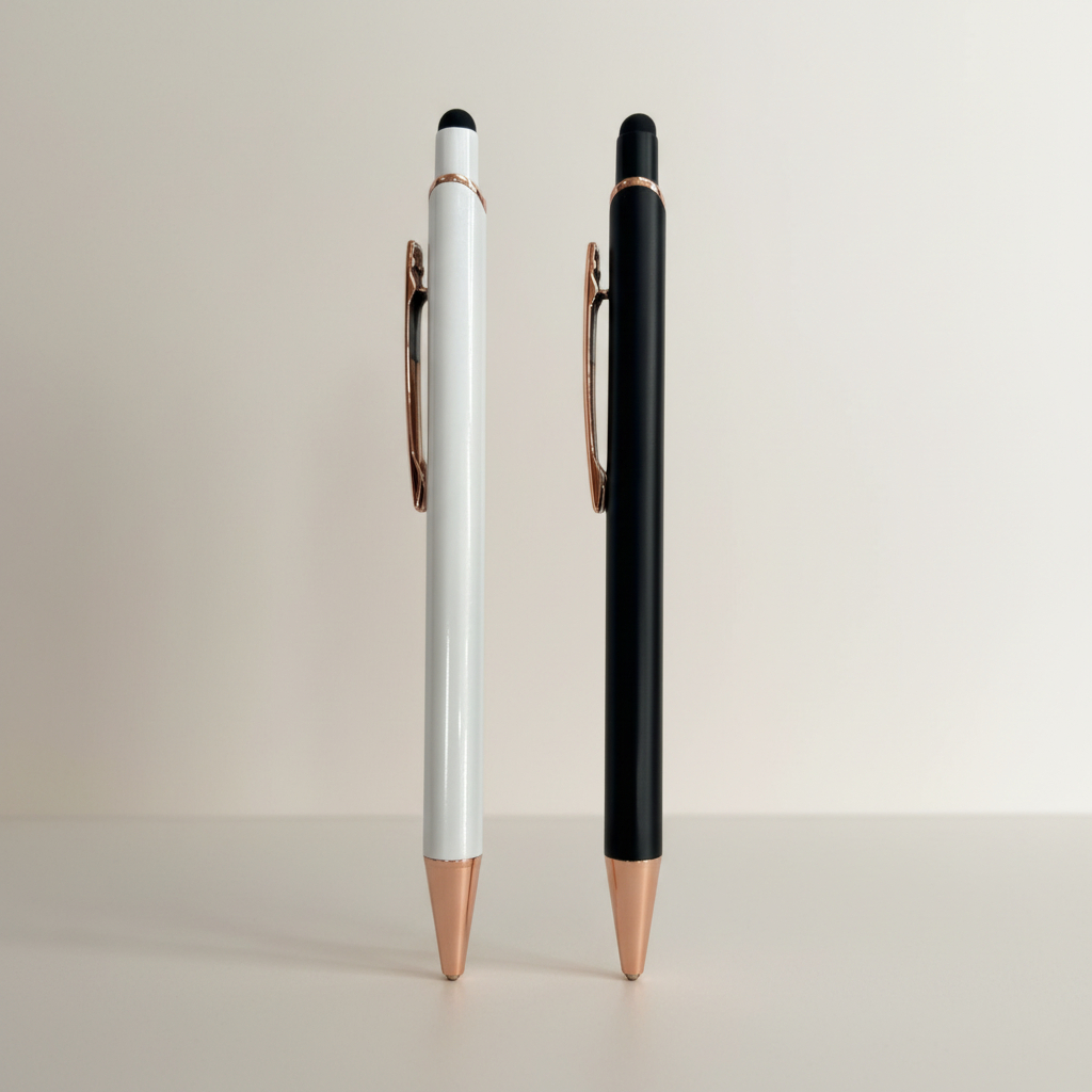 Metal Touch Pen Tükenmez Kalem