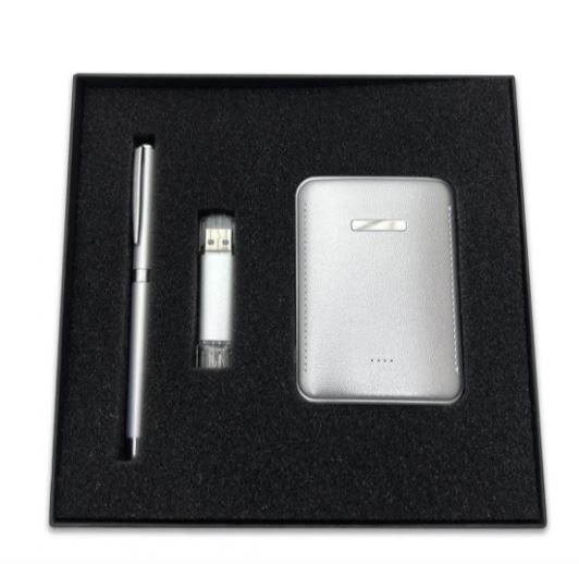 Kişiye Özel Powerbank Otg Flaş Bellek Set