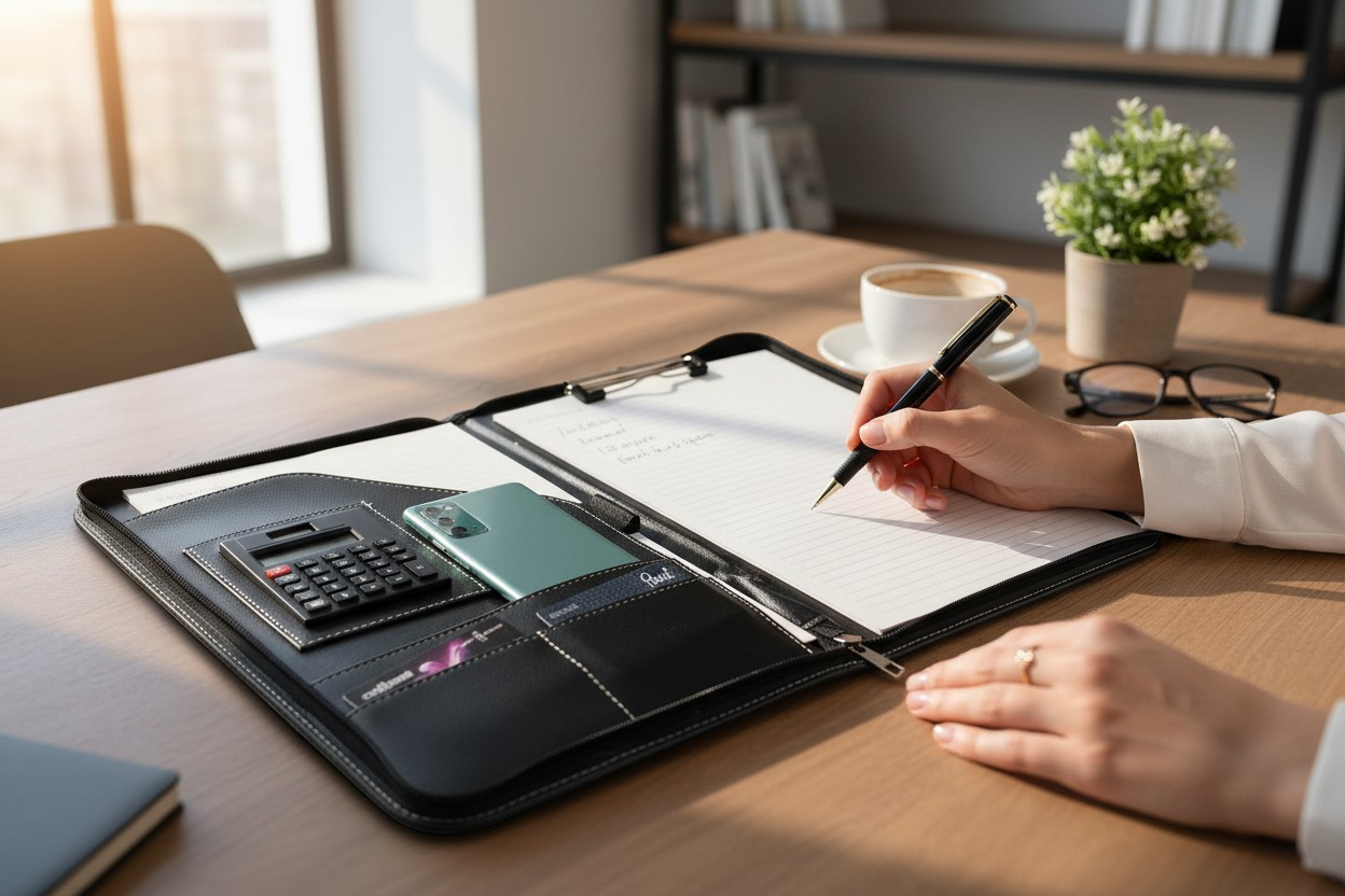 Fermuarlı A4 Sekreterlik  