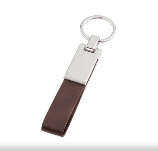 Deri Metal Anahtarlık