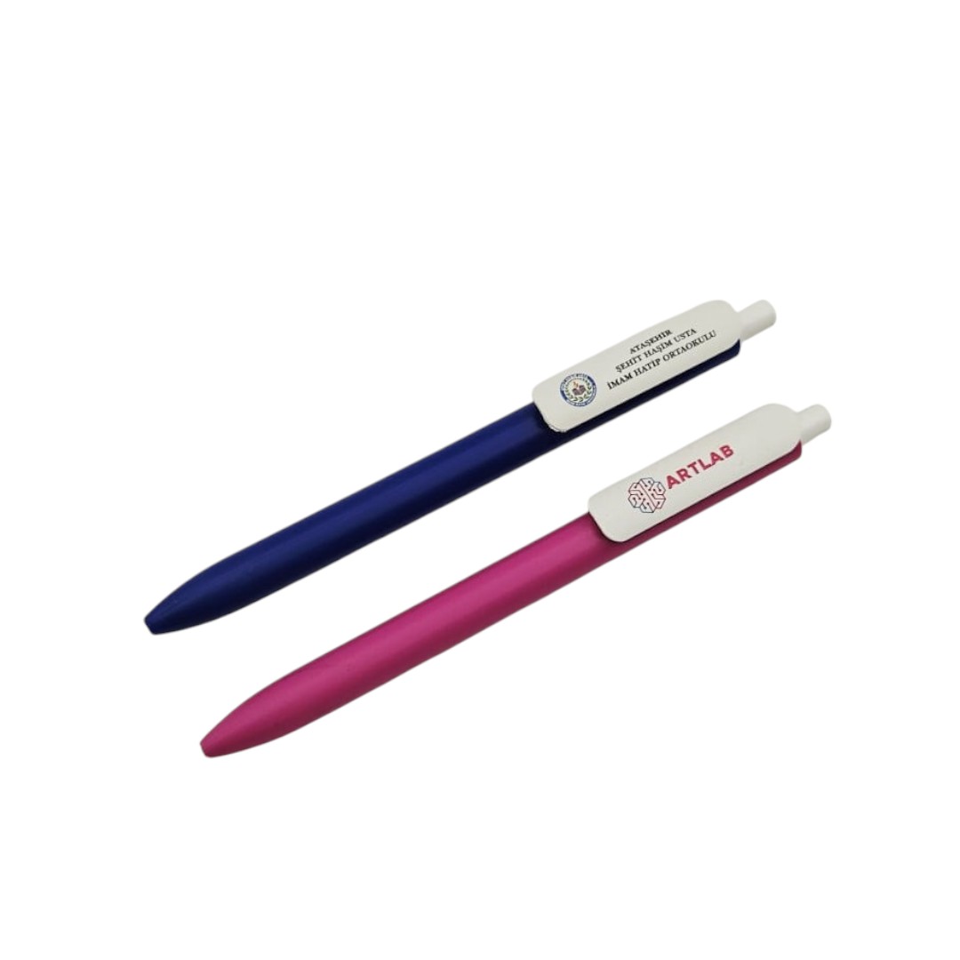 Promosyon Tükenmez Kalem Renkli Gövde (Baskılı)