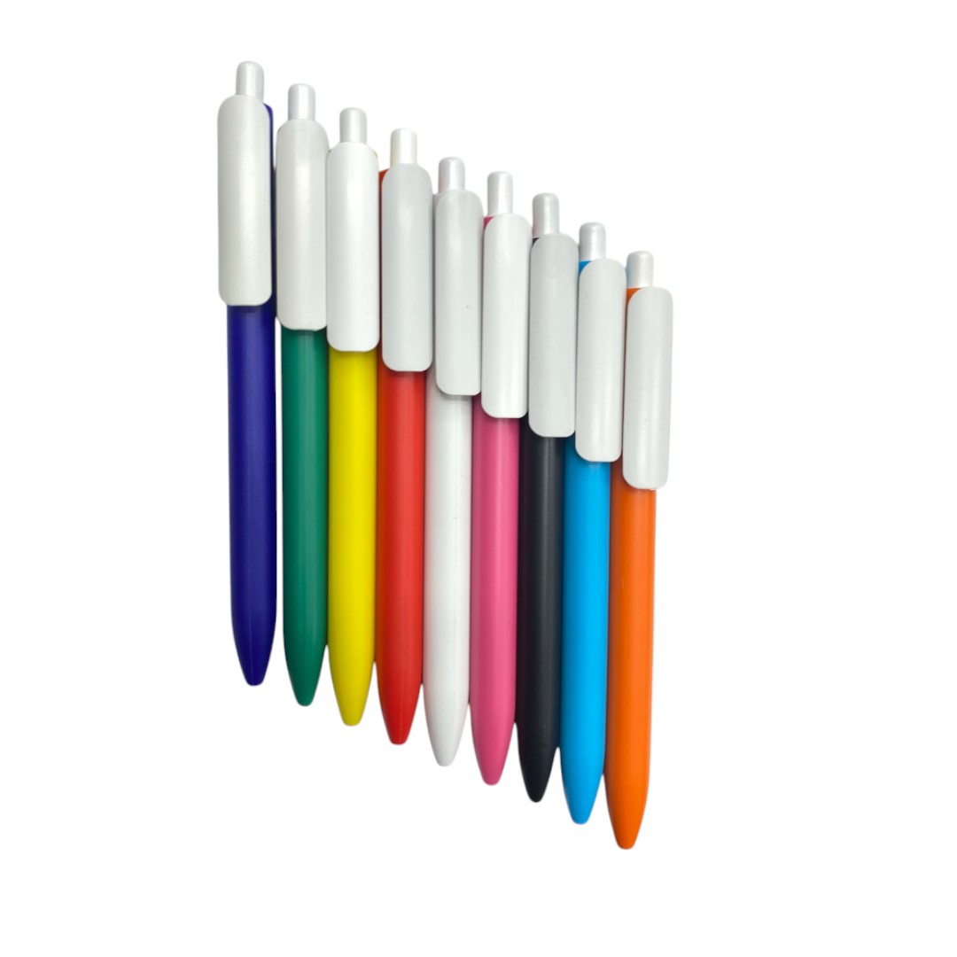 Promosyon Tükenmez Kalem Renkli Gövde (Baskılı)