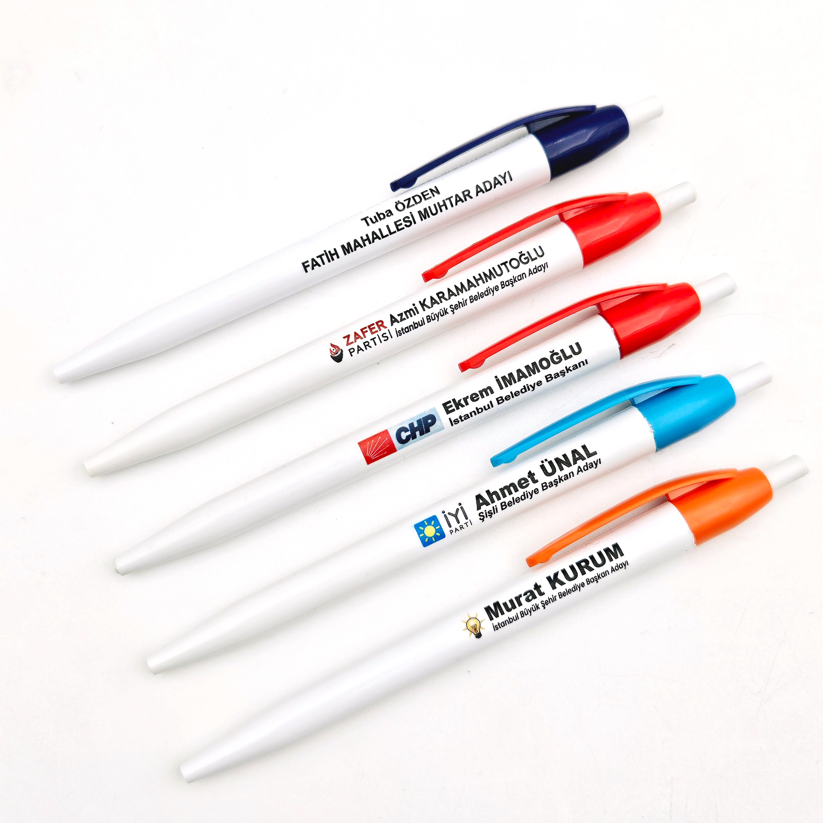 1000 Adet Parti Logo Baskılı Tükenmez Kalem