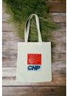 Parti Logo Baskılı Ham Bez Çanta 35x40 Parti Logo Baskılı Ham Bez Çanta 35x40