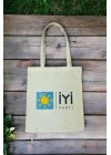 Parti Logo Baskılı Ham Bez Çanta 35x40 Parti Logo Baskılı Ham Bez Çanta 35x40