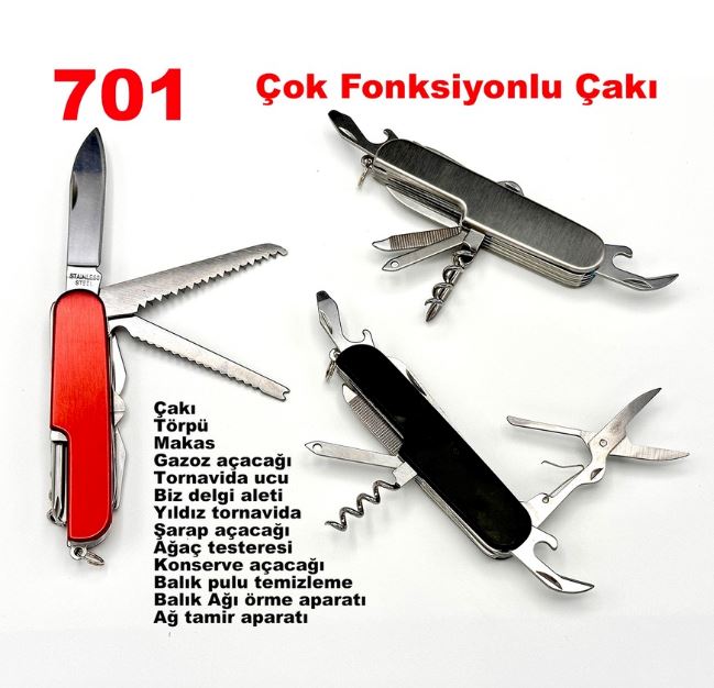 701 Çok Fonksiyonlu Çakı