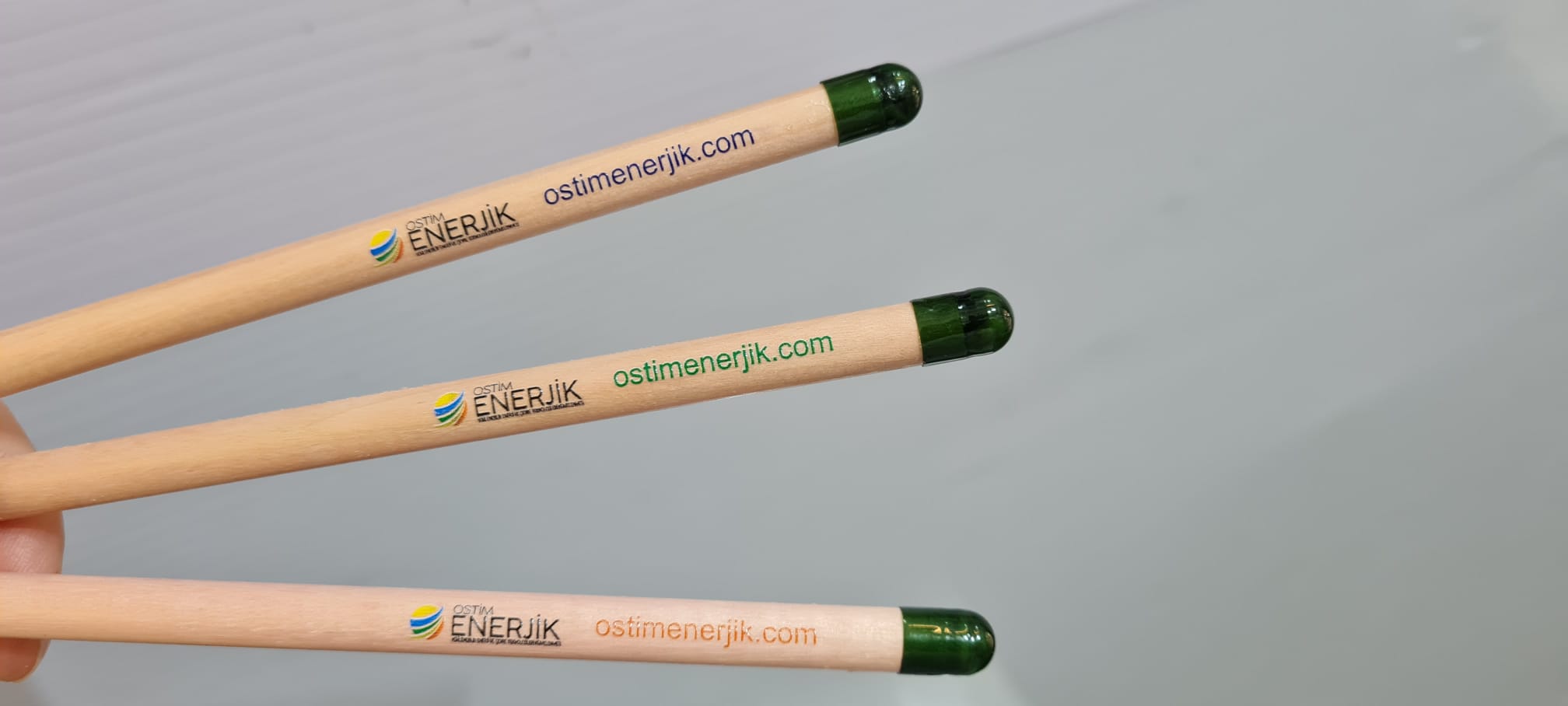 50 Adet Eco Kısa Kapsüllü Tohumlu Kurşun kalem Baskılı Kampanya