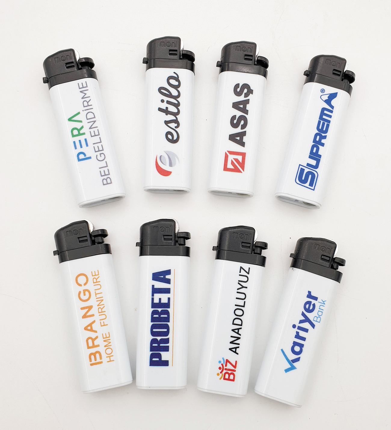 100 Adet Promosyon Çakmak