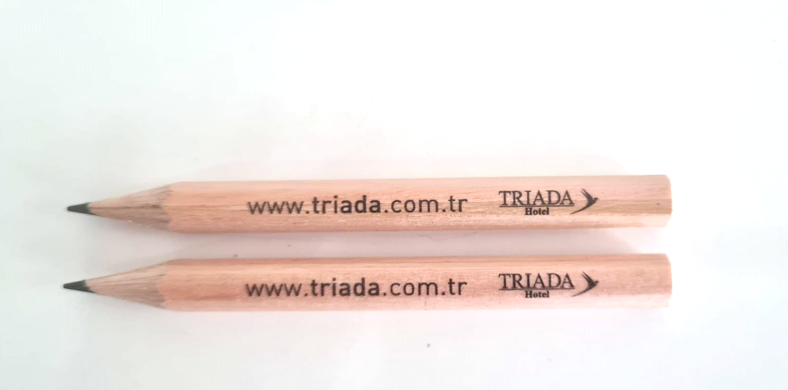 1000 Adet Yarım Boy Naturel Kurşun Kalem baskı dahil kampanya