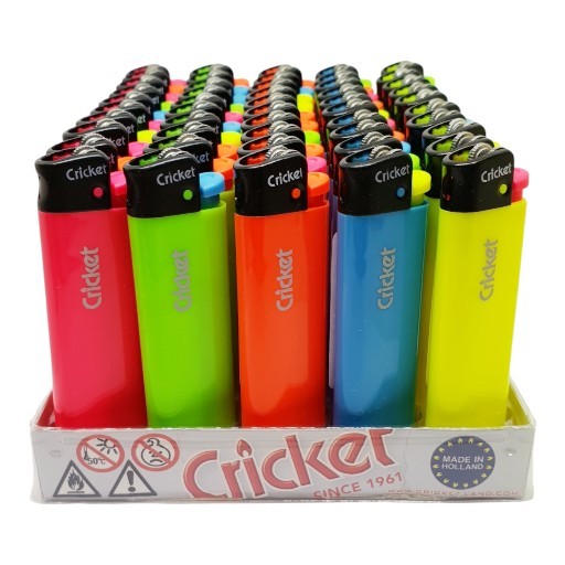 Cricket Çakmak (KDV DAHİL) 50 Adet Pastel Renk