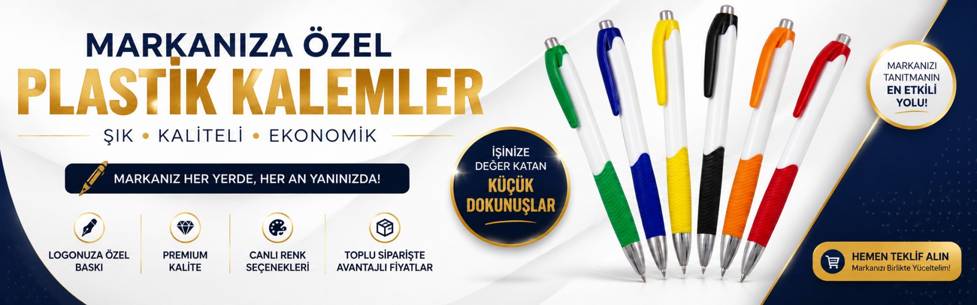 Plastik Kalemler